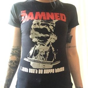 The Damned band tee, fits size Small